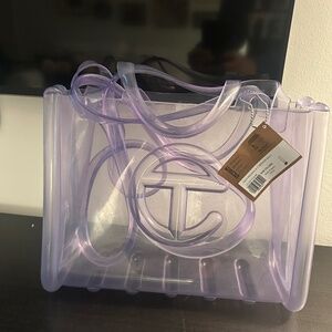 NWT Clear Jelly Telfar